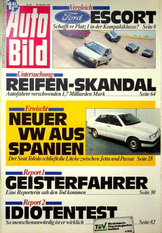 Deckblatt Auto Bild (44/1990)